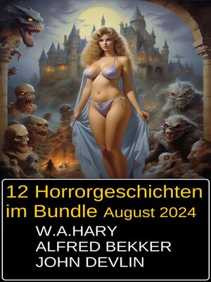 cover image of 12 Horrorgeschichten im Bundle August 2024